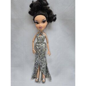 BRATZ The Movie Jade Doll 2007 Rooted Lashes MGA Rare Dark Hair Brown Eyes- READ